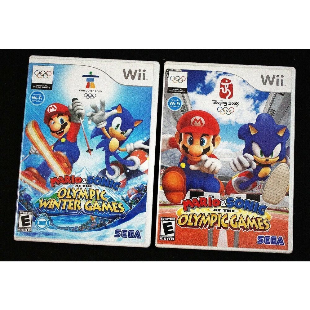 SOLD Nintendo Wii Mario & Sonic‎ at the Olympic Games Vancouver & Beijing